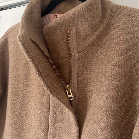 JCREW COCOON COAT IN ITALIAN STADIUM-CLOTH WOOL. - Picture 2 of 4
